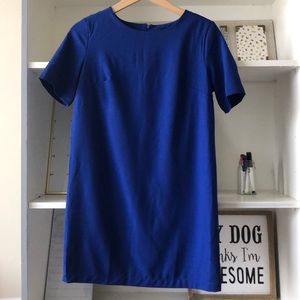 Cobalt Blue Mini Dress. Size S.
